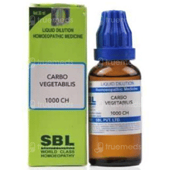 Sbl Carbo Vegetabilis 1000 Ch Dilution 30 Ml Sbl Carbo Vegetabilis 1000 Ch Dilution 30 Ml
