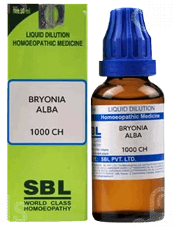 Sbl Bryonia Alba 1000 Ch Dilution 30 Ml