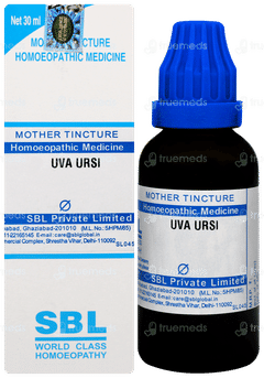 Sbl Uva Ursi Q Mother Tincture 30ml Sbl Uva Ursi Q Mother Tincture 30ml