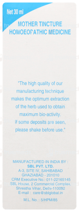 Sbl Uva Ursi Q Mother Tincture 30ml