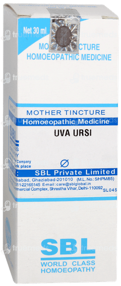 Sbl Uva Ursi Q Mother Tincture 30ml
