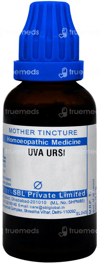 Sbl Uva Ursi Q Mother Tincture 30ml