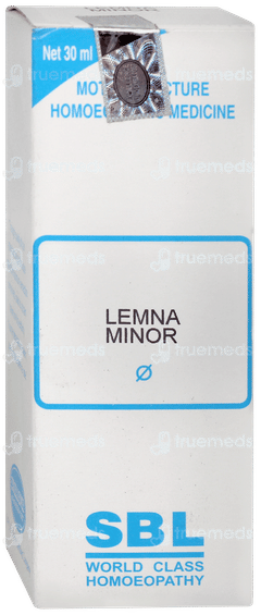 Sbl Lemna Minor Q Mother Tincture 30ml