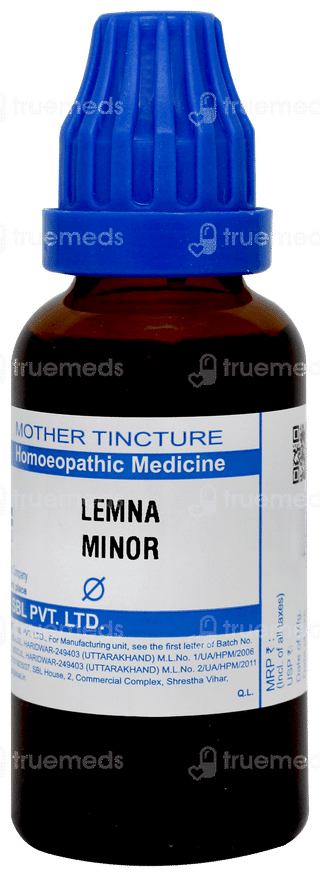 Sbl Lemna Minor Q Mother Tincture 30ml