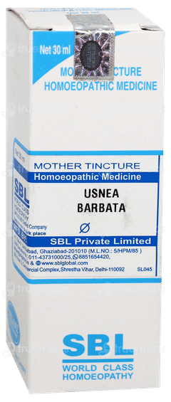 Sbl Usnea Barbata Q Mother Tincture 30Ml Sbl Usnea Barbata Q Mother Tincture 30Ml