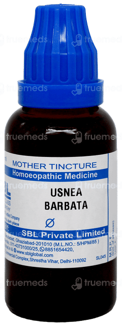 Sbl Usnea Barbata Q Mother Tincture 30Ml Sbl Usnea Barbata Q Mother Tincture 30Ml