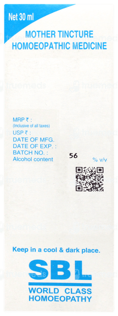 Sbl Thlaspi Bursa Pastoris Q Mother Tincture 30ml