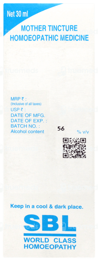 Sbl Thlaspi Bursa Pastoris Q Mother Tincture 30ml