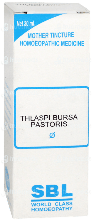 Sbl Thlaspi Bursa Pastoris Q Mother Tincture 30ml
