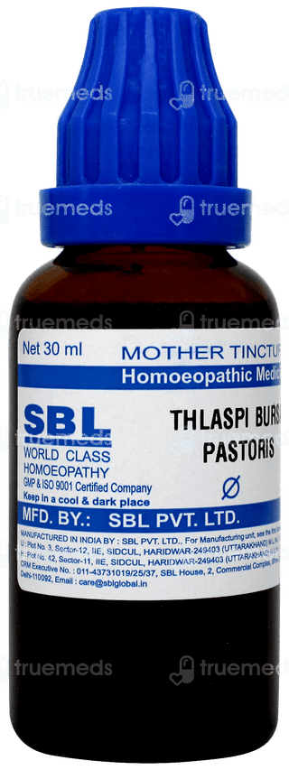 Sbl Thlaspi Bursa Pastoris Q Mother Tincture 30ml