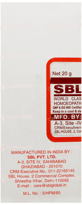 Sbl Natrum Muriaticum 0/2 Lm Globules 20 GM