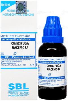 Sbl Cimicifuga Racemosa Q Mother Tincture 30 Ml