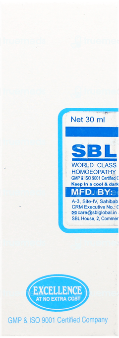 Sbl Cimicifuga Racemosa Q Mother Tincture 30 Ml