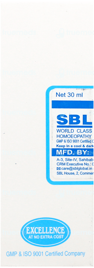 Sbl Cimicifuga Racemosa Q Mother Tincture 30 Ml
