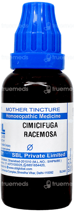 Sbl Cimicifuga Racemosa Q Mother Tincture 30 Ml