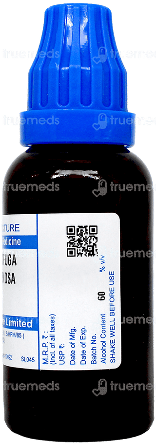 Sbl Cimicifuga Racemosa Q Mother Tincture 30 Ml