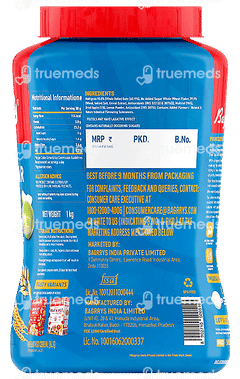 Bagrrys Crunchy No Added Sugar Muesli 1000 GM