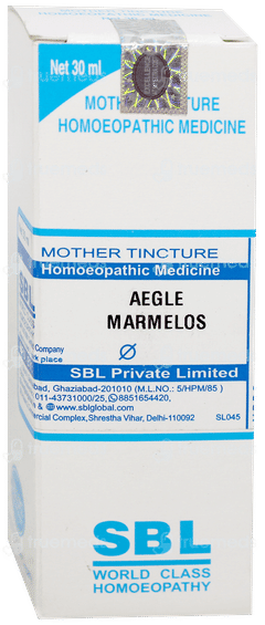 Sbl Aegle Marmelos Q Mother Tincture 30 Ml Sbl Aegle Marmelos Q Mother Tincture 30 Ml