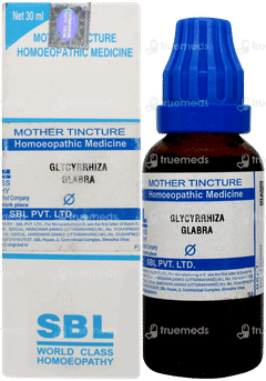 Sbl Glycyrrhiza Glabra Q Mother Tincture 30ml