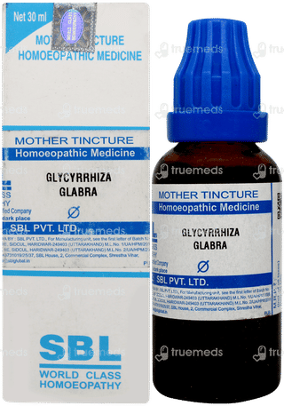 Sbl Glycyrrhiza Glabra Q Mother Tincture 30Ml