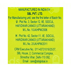 Sbl Berberis Vulgaris 1000 Ch Dilution 30 ML