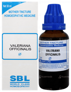 Sbl Valeriana Officinalis Q Mother Tincture 30 ML