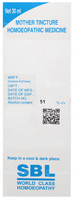 Sbl Valeriana Officinalis Q Mother Tincture 30 ML