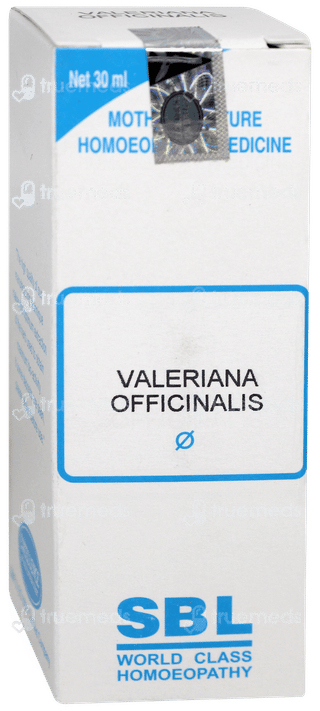 Sbl Valeriana Officinalis Q Mother Tincture 30 ML