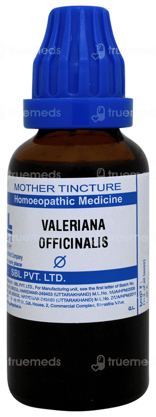 Sbl Valeriana Officinalis Q Mother Tincture 30 ML