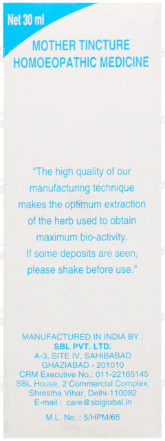 Sbl Bryophyllum Calycinum Q Mother Tincture 30 ML