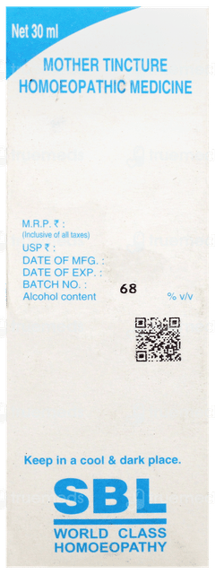 Sbl Ruta Graveolens Q Mother Tincture 30ml