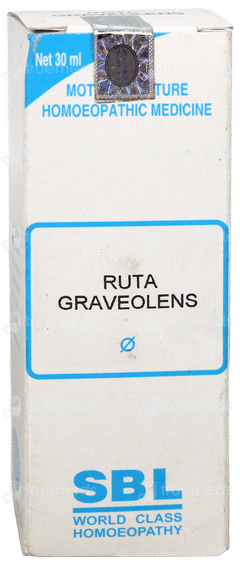 Sbl Ruta Graveolens Q Mother Tincture 30ml