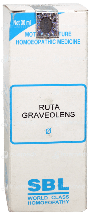 Sbl Ruta Graveolens Q Mother Tincture 30ml