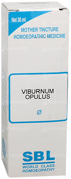 Sbl Viburnum Opulus Q Mother Tincture 30 ML
