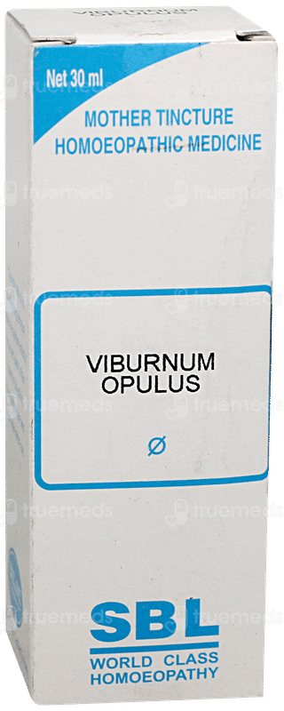 Sbl Viburnum Opulus Q Mother Tincture 30 ML