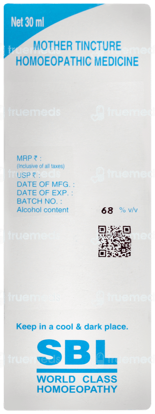 Sbl Chimaphila Umbellata Q Mother Tincture 30ml