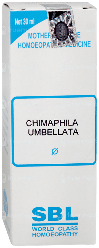 Sbl Chimaphila Umbellata Q Mother Tincture 30ml