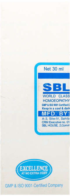 Sbl Lobelia Inflata Q Mother Tincture 30Ml
