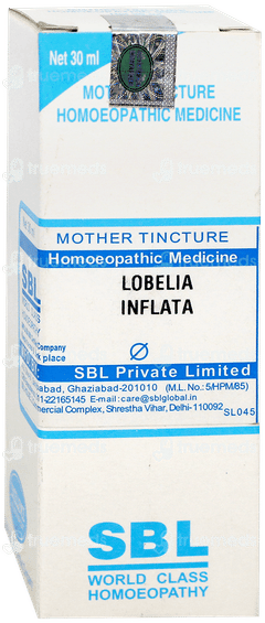 Sbl Lobelia Inflata Q Mother Tincture 30Ml