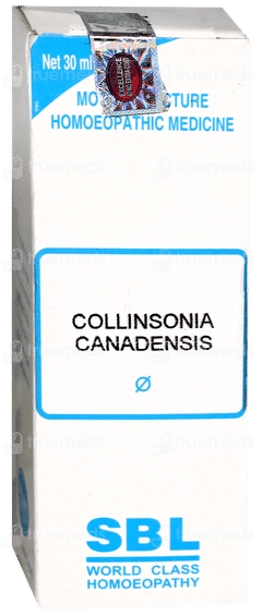 Sbl Collinsonia Canadensis Q Mother Tincture 30 ML