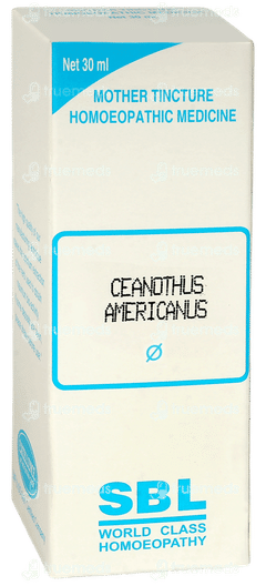 Sbl Ceanothus Americanus Q Mother Tincture 30ml