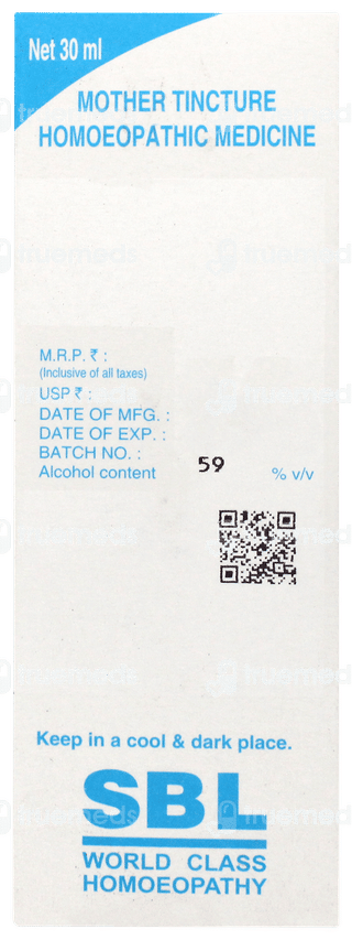 Sbl Solidago Virgaurea Q Mother Tincture 30 ML