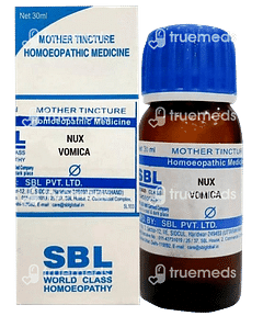 Sbl Nux Vomica Q Mother Tincture 30ml