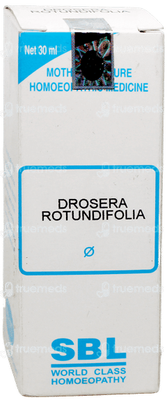 Sbl Drosera Rotundifolia Q Mother Tincture 30 ML Sbl Drosera Rotundifolia Q Mother Tincture 30 ML