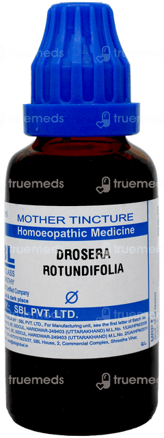 Sbl Drosera Rotundifolia Q Mother Tincture 30 ML Sbl Drosera Rotundifolia Q Mother Tincture 30 ML