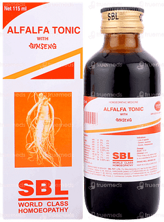 Sbl Alfalfa With Ginseng Tonic 115ml Sbl Alfalfa With Ginseng Tonic 115ml