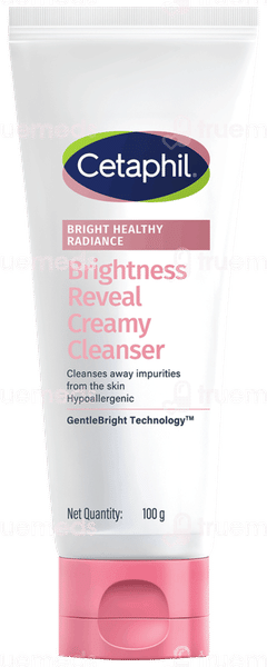 Cetaphil Bright Healthy Radiance Brightness Reveal Creamy Cleanser 100gm