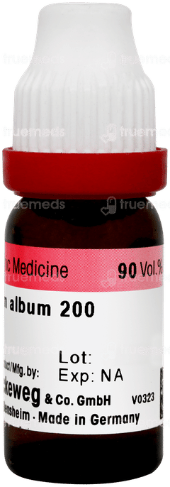 Dr Reckeweg Arsenicum Album 200ch Dilution 11ml