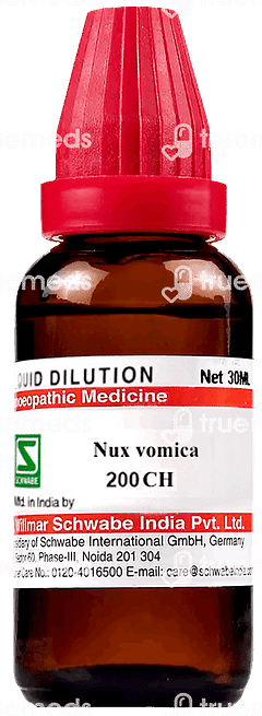 Dr Willmar Schwabe India Nux Vomica 200 Ch Dilution 30 ML