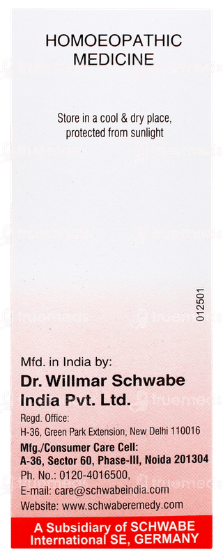 Dr Willmar Schwabe Nux Vomica 200ch Dilution 30ml